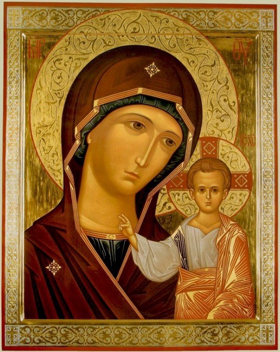 Казанскую икону Божией̆ Матери