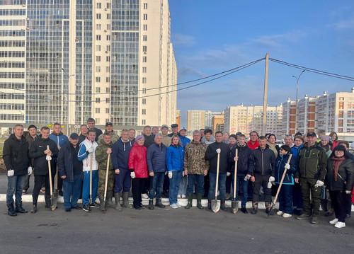7 октября прошла эстафета добрых дел: ко Дню Рождения Президента в Набережных Челнах